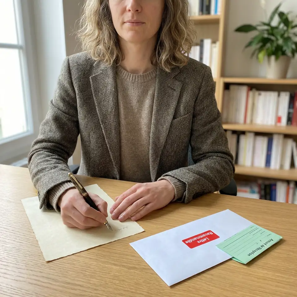 Demande écrite au syndic : lettre recommandée droit à la prise